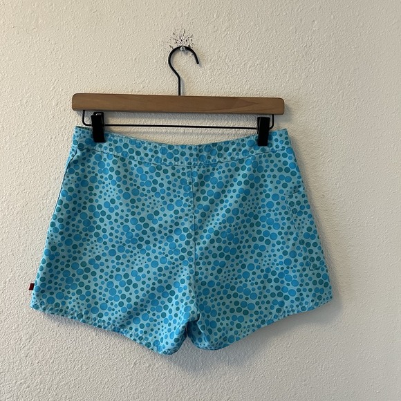 Vtg Mossimo Swim Shorts Women's Sm Blue Polka Dots Y2K Beach Surf Skate - Picture 6 of 14